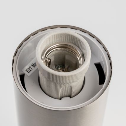 BRILAGI - Lampada da parete per esterni con sensore ELIA 1xE27/20W/230V IP44 cromo opaco