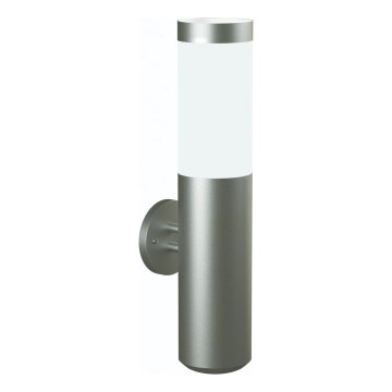 Brilagi - Lampada da parete per esterni ELIA 1xE27/20W/230V IP44 cromo opaco