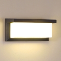 Brilagi - Lampada da parete per esterni LED RGBW dimmerabile BRICKY 1xE27/15W/230V 2700-6500K antracite IP54