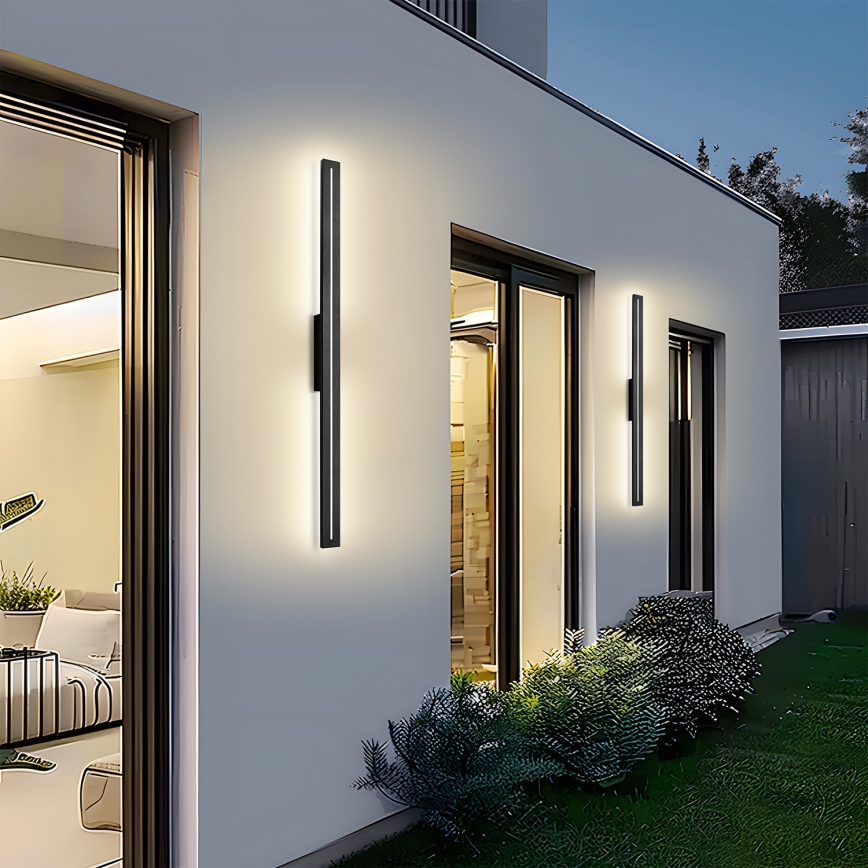 Brilagi - Applique da esterno LINEO LED/24W/230V 4000K IP65 100 cm nero CRI 90