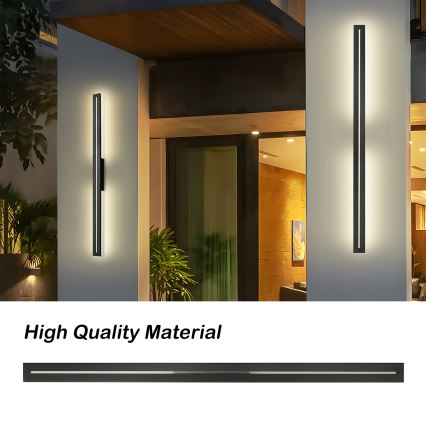 Brilagi - Applique da esterno LINEO LED/24W/230V 4000K IP65 100 cm nero CRI 90