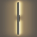 Brilagi - Lampada da parete per esterni LUNA LED/24W/230V 3000K IP65 100 cm antracite