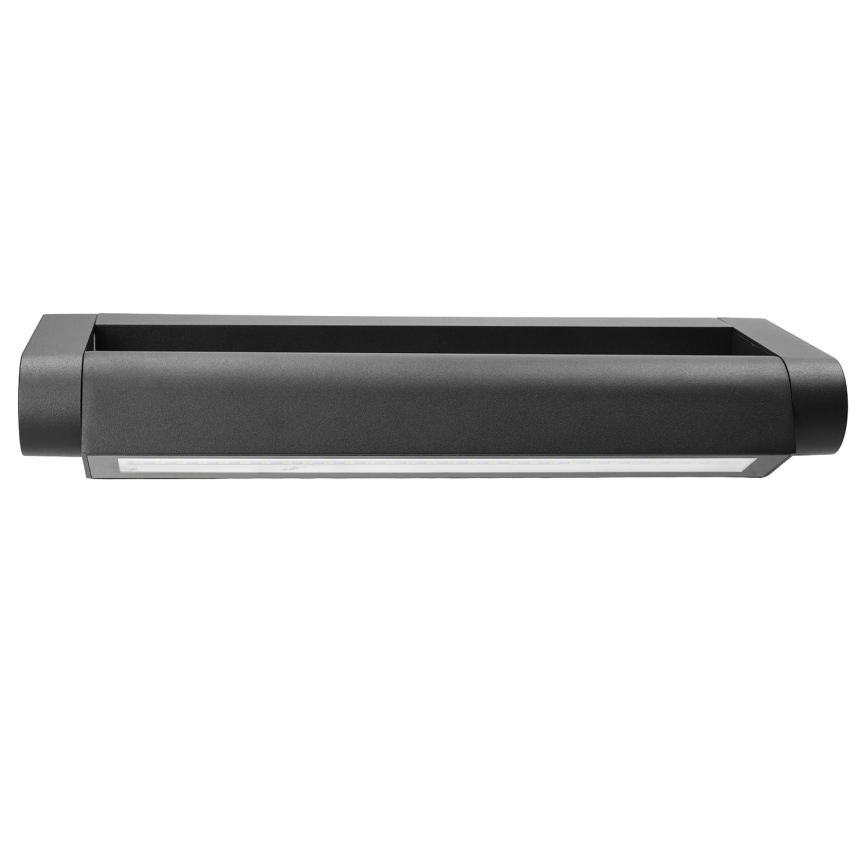 BRILAGI - Lampada da parete esterna a LED per facciata SALERNO LED/12W/230V 35,5 cm nero IP65