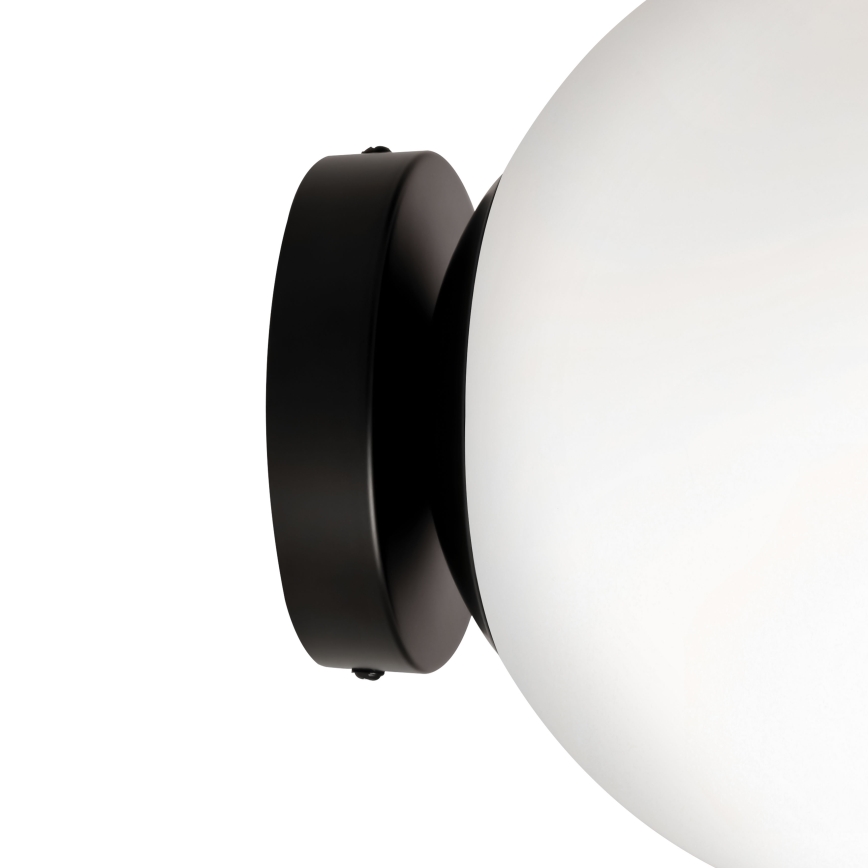 BRILAGI - Lampada da parete POLOS 1xE27/40W/230V Ø 20 cm nera