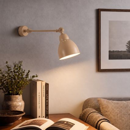 BRILAGI - Lampada da parete QUILL 1xE27/40W/230V 40 cm beige
