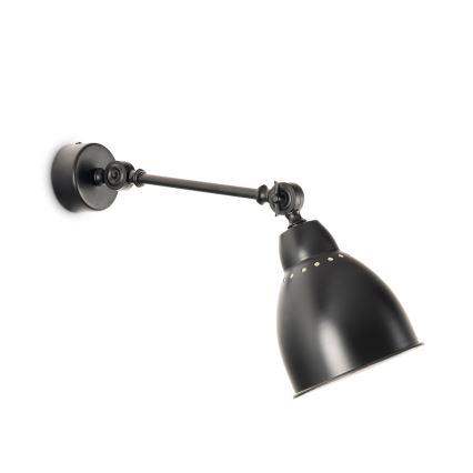 BRILAGI - Lampada da parete QUILL 1xE27/40W/230V 40 cm nera