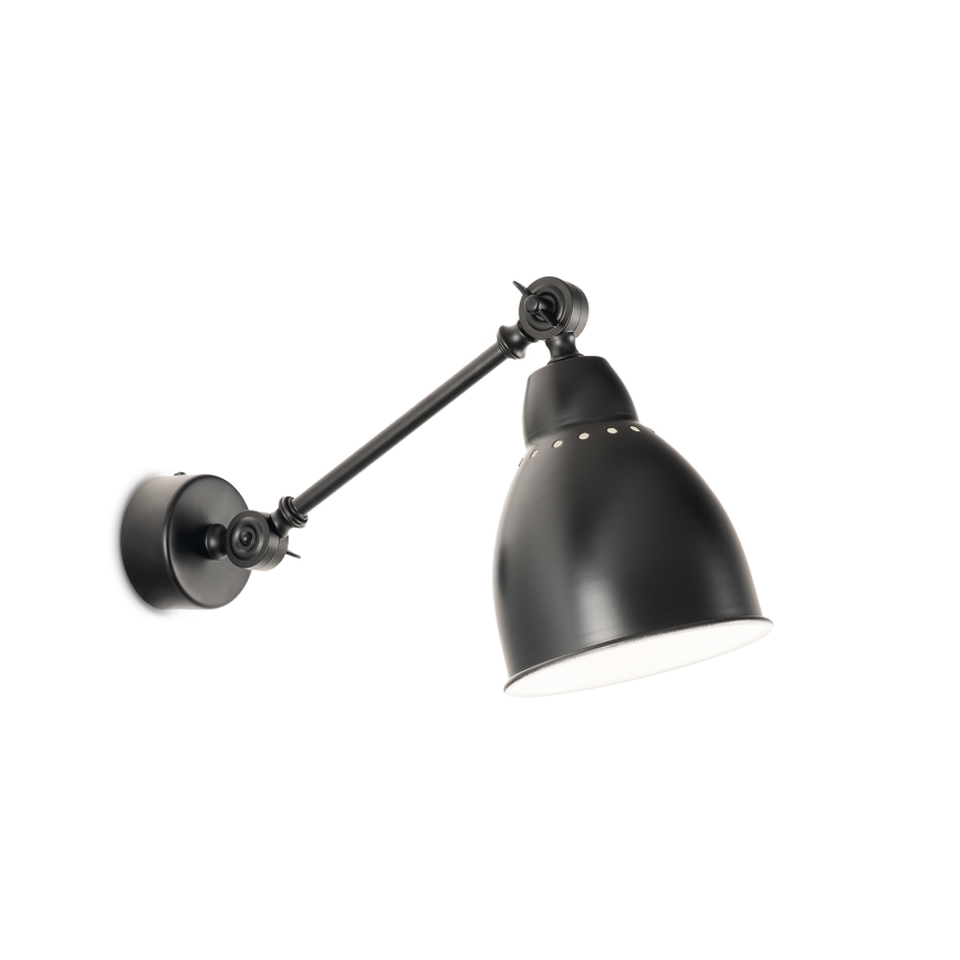 BRILAGI - Lampada da parete QUILL 1xE27/40W/230V 40 cm nera