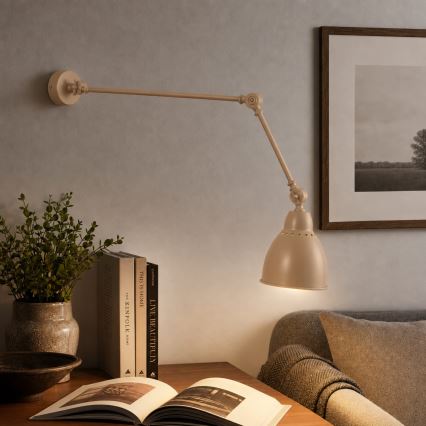 BRILAGI - Lampada da parete QUILL 1xE27/40W/230V 83 cm beige