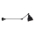 Brilagi - Lampada da parete QUILL 1xE27/40W/230V 83 cm nera