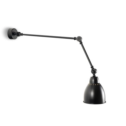 Brilagi - Lampada da parete QUILL 1xE27/40W/230V 83 cm nera
