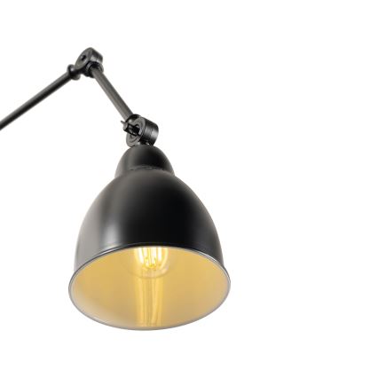 Brilagi - Lampada da parete QUILL 1xE27/40W/230V 83 cm nera
