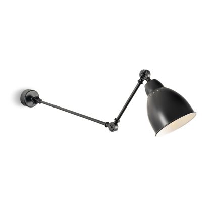 Brilagi - Lampada da parete QUILL 1xE27/40W/230V 83 cm nera