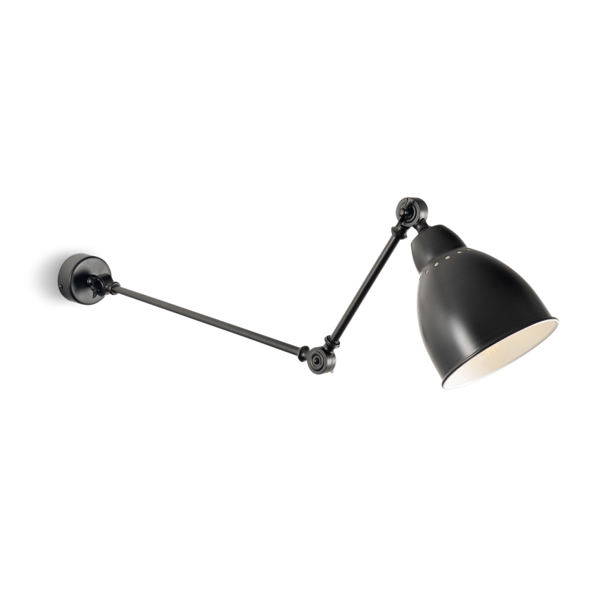 Brilagi - Lampada da parete QUILL 1xE27/40W/230V 83 cm nera