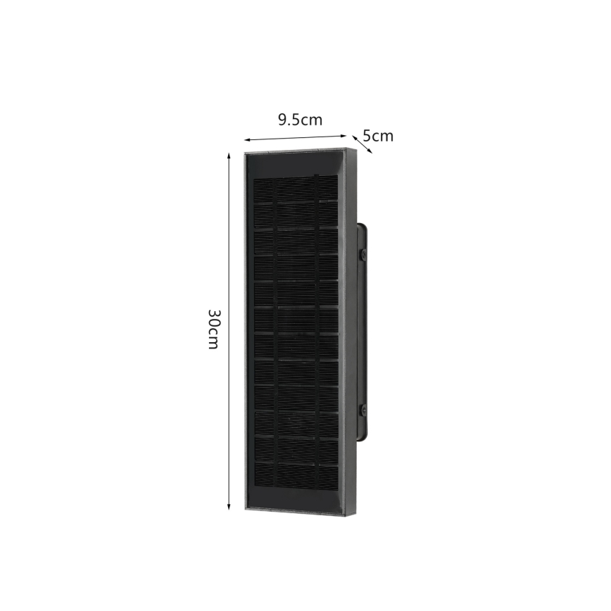 Brilagi - Lampada da parete solare dimmerabile a LED SUN LED/2,5W/3,7V 30 cm 2000 mAh IP44