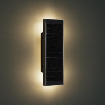 Brilagi - Lampada da parete solare dimmerabile a LED SUN LED/2,5W/3,7V 30 cm 2000 mAh IP44
