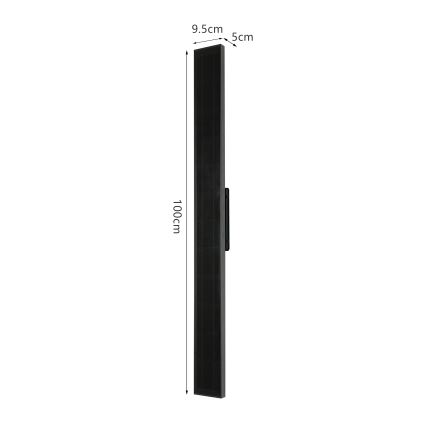 Brilagi - Lampada solare da parete LED dimmerabile SUN LED/5,5W/3,7V 100 cm 6000 mAh IP44