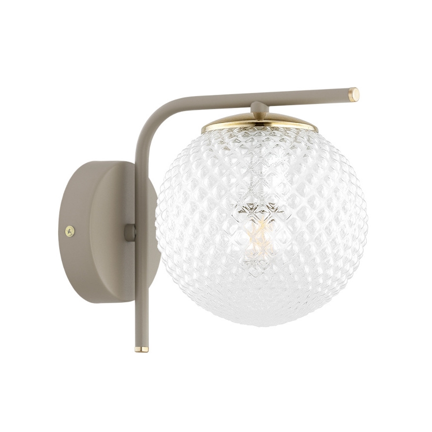Brilagi - Lampada da parete STELLA 1xE27/60W/230V beige/oro