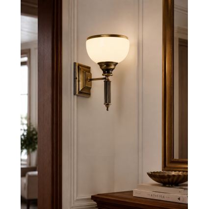 Brilagi - Lampada da parete TAURUS 1xE27/15W/230V bronzo