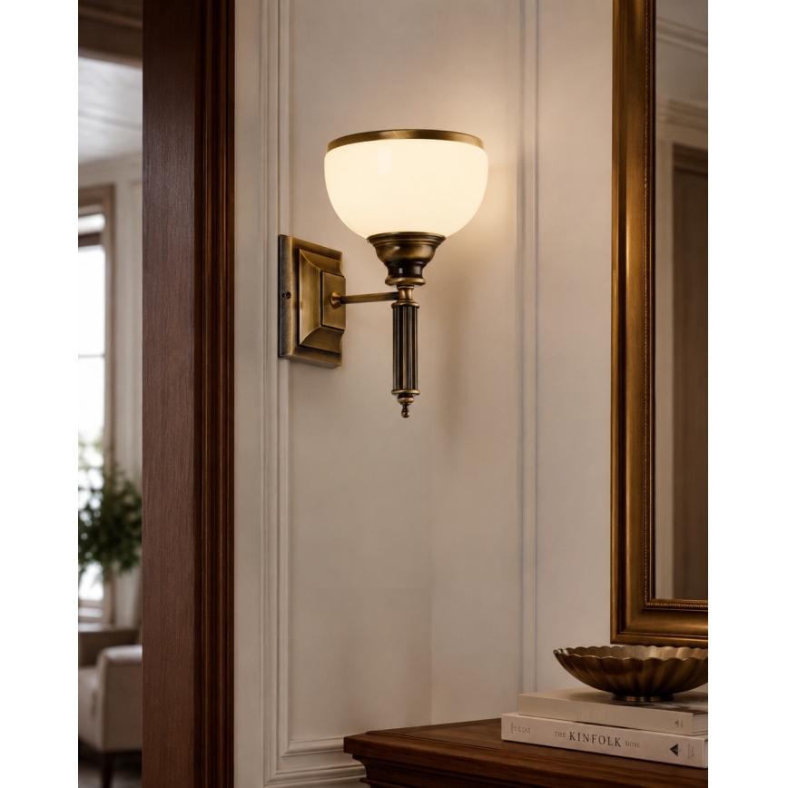 Brilagi - Lampada da parete TAURUS 1xE27/15W/230V bronzo