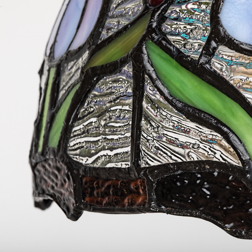 Brilagi - Lampada da parete Tiffany in vetro colorato LORAS 1xE27/40W/230V