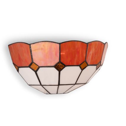 Brilagi - Lampada da parete Tiffany in vetro SIENNA 1xE14/40W/230V