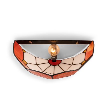 Brilagi - Lampada da parete Tiffany in vetro SIENNA 1xE14/40W/230V