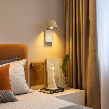 Brilagi - Lampada da parete VASTO LED/3W/230V beige