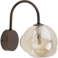 Brilagi - Lampada da parete VULCANO 1xG9/8W/230V marrone/beige fumé