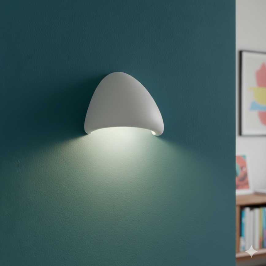 Brilagi - Lampada da parete WABI SABI 1xE14/40W/230V bianca
