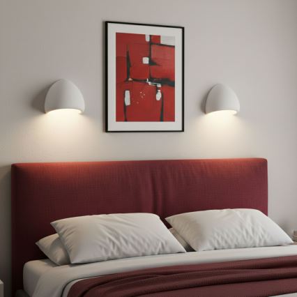 Brilagi - Lampada da parete WABI SABI 1xE14/40W/230V bianca