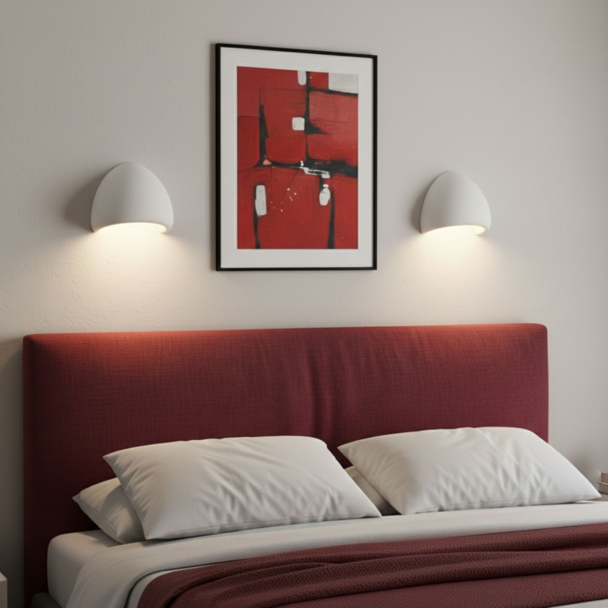 Brilagi - Lampada da parete WABI SABI 1xE14/40W/230V bianca