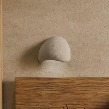 Brilagi - Lampada da parete WABI SABI 1xE14/40W/230V grigia