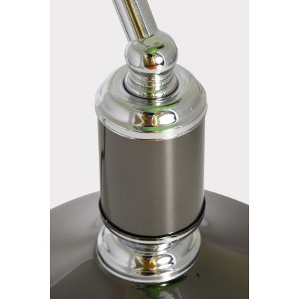 Brilagi - Lampada da scrivania BANK OFFICE 1xE27/60W/230V nera/argento/verde