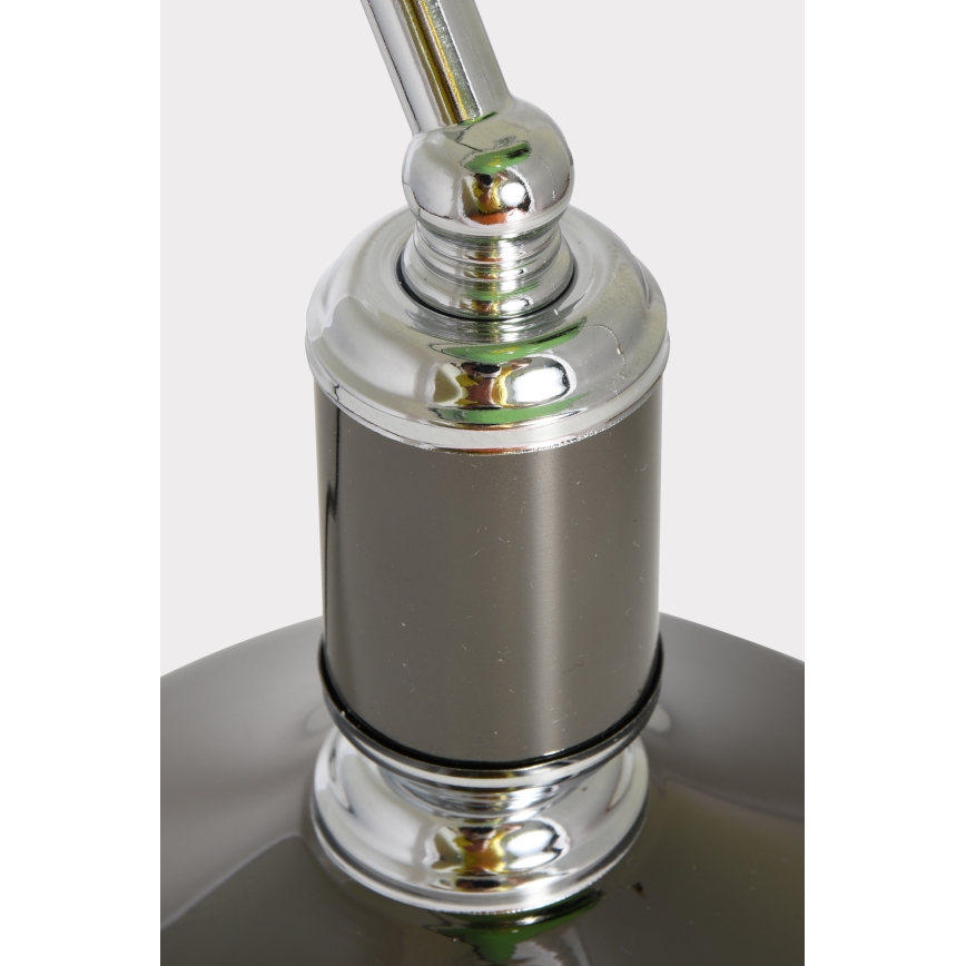 Brilagi - Lampada da scrivania BANK OFFICE 1xE27/60W/230V nera/argento/verde