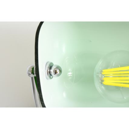 Brilagi - Lampada da scrivania BANK OFFICE 1xE27/60W/230V nera/argento/verde