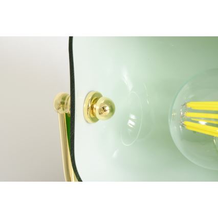 Brilagi - Lampada da scrivania BANK OFFICE 1xE27/60W/230V nero/oro/verde
