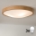 Brilagi - Lampada da soffitto a LED CARVALHO SLIM 3xE27/15W/230V, rovere, Ø 47 cm