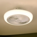 Brilagi - Lampada da soffitto dimmerabile a LED con ventilatore LED/30W/230V 3000-6500K bianco + telecomando
