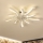 Brilagi - Lampada da soffitto dimmerabile a LED con ventilatore LED/50W/230V 3000-6500K bianco + telecomando