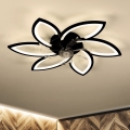 Brilagi - Lampada da soffitto dimmerabile a LED con ventilatore LED/50W/230V 3000-6500K nero + telecomando