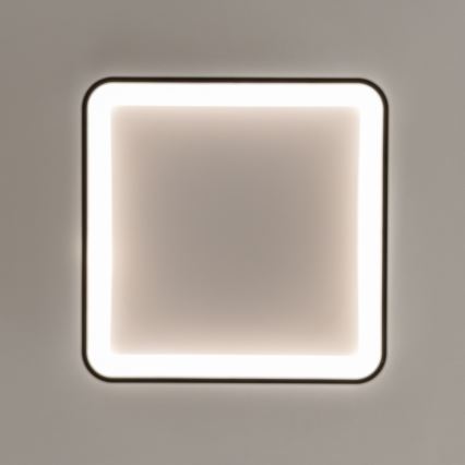 Brilagi - Plafoniera LED dimmerabile FALCON SLIM LED/50W/230V 3000–6500K 50x50 cm nera + telecomando