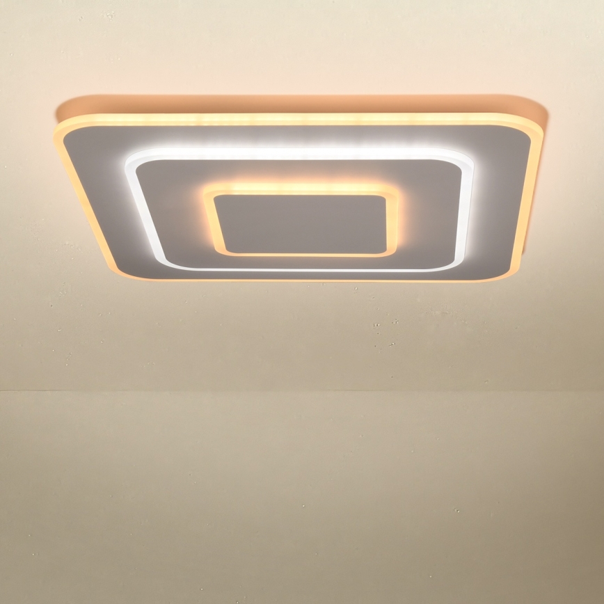 Brilagi - Lampada da soffitto dimmerabile a LED MODERN LED/72W/230V 2700-6500K 46,6x46,6 cm + telecomando