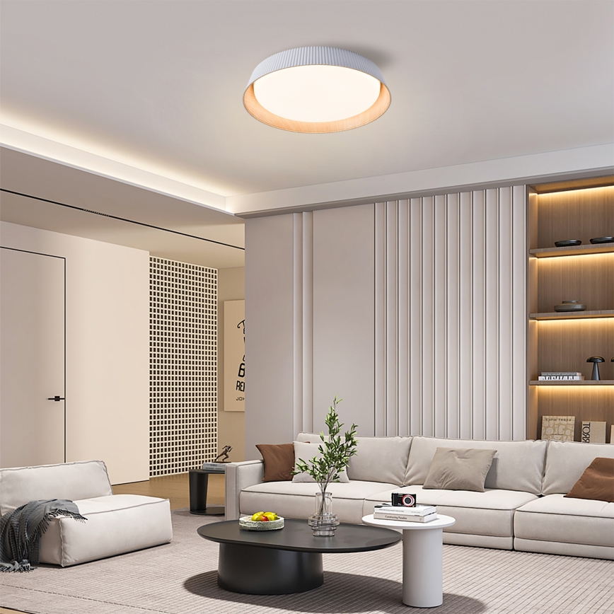 Brilagi - Plafoniera LED dimmerabile ORINO LED/54W/230V 3000-6000K bianco Ø 43 cm + telecomando