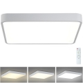 Brilagi - Lampada da soffitto dimmerabile a LED POOL LED/48W/230V 3000-6000K 50x50 cm bianco + telecomando