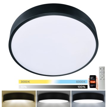 Brilagi - Lampada da soffitto dimmerabile a LED POOL SMART LED/48W/230V 40 cm 3000-6000K Wi-Fi Tuya + telecomando nero