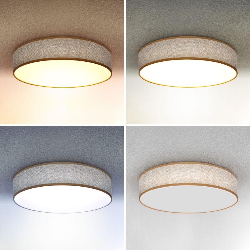 Brilagi - Lampada da soffitto dimmerabile a LED CARMEN LED/48W/230V 3000-6500K diam. 40 cm con telecomando