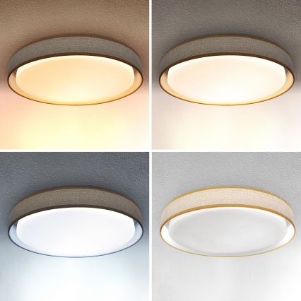 Brilagi - Lampada da soffitto dimmerabile a LED KIANIA LED/48W/230V 3000-6500K diam. 43 cm + telecomando