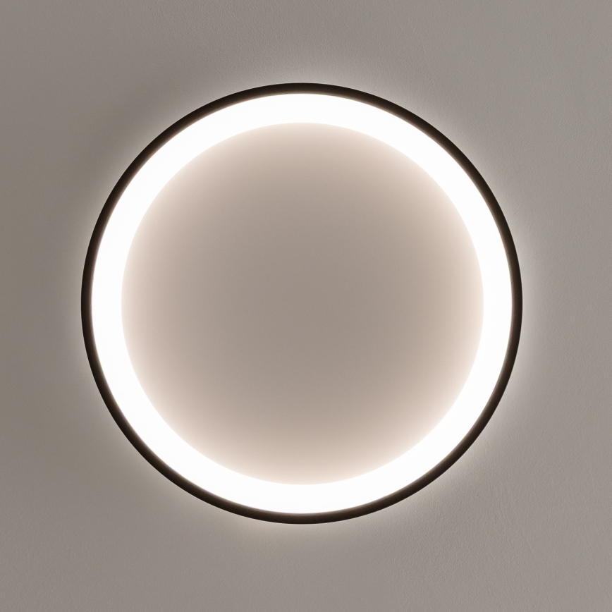 Brilagi - Plafoniera LED dimmerabile FALCON SLIM LED/42W/230V 3000-6500K Ø 50 cm nero + telecomando