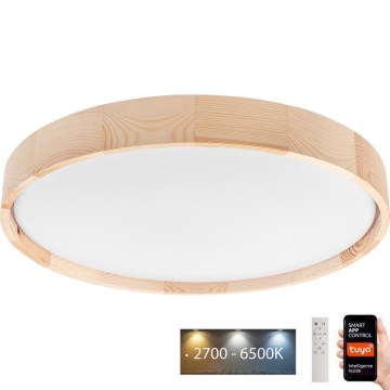 Brilagi - Lampada da soffitto dimmerabile LED MANAROLA SMART LED/36W/230V 2700-6500K diam. 51 cm Wi-Fi Tuya + telecomando
