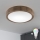 Brilagi - Lampada da soffitto dimmerabile LED RGBW CARVALHO SLIM 1xE27/15W/230V 2700-6500K Wi-Fi rovere Ø 27 cm